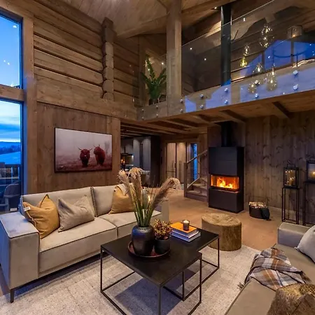 4br Mountain House Adjacent To The Vangslia Ski Center Villa